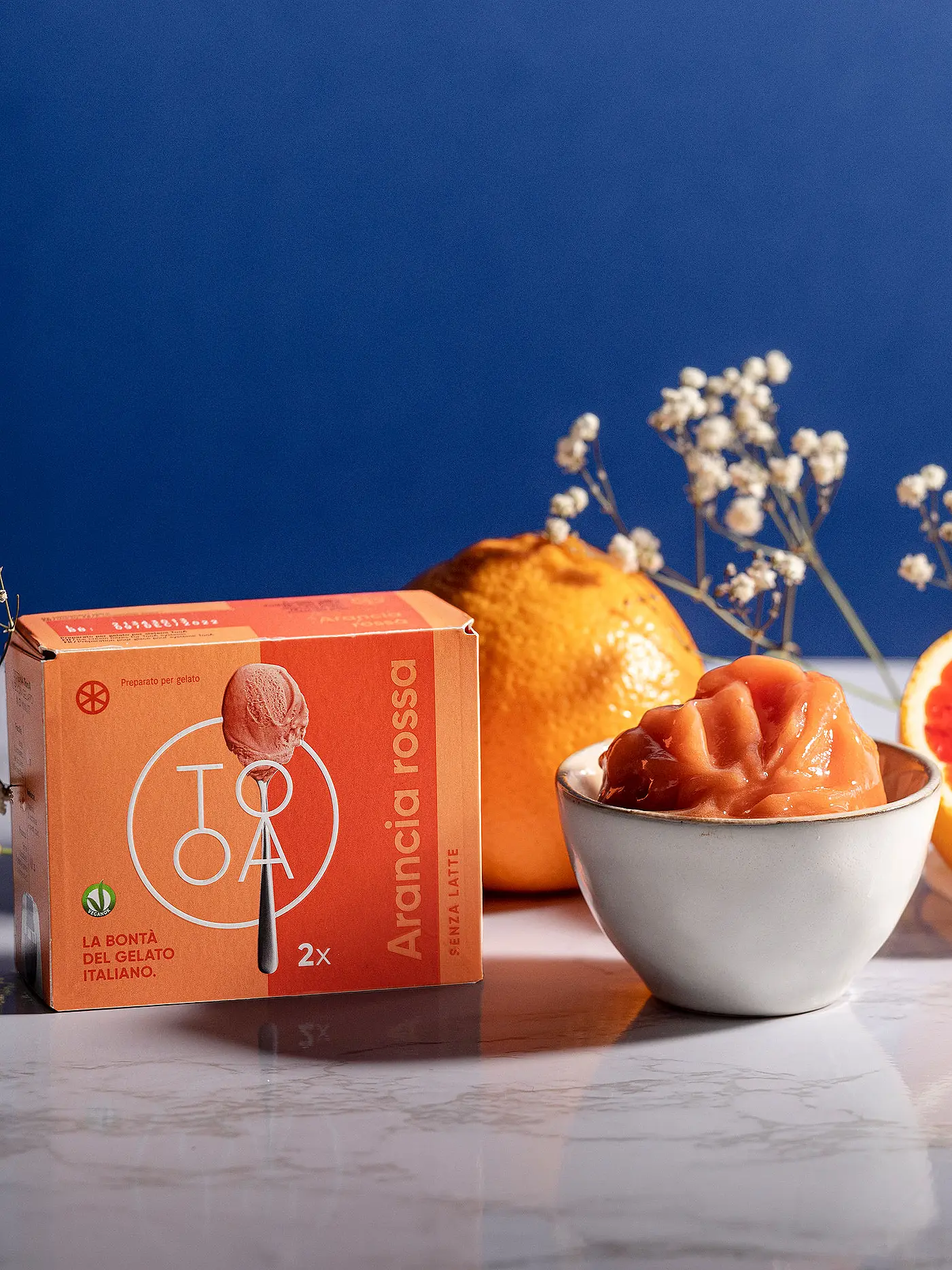 TOOA | Blutorangeneis Vegan 2 x 2 Stk. | 